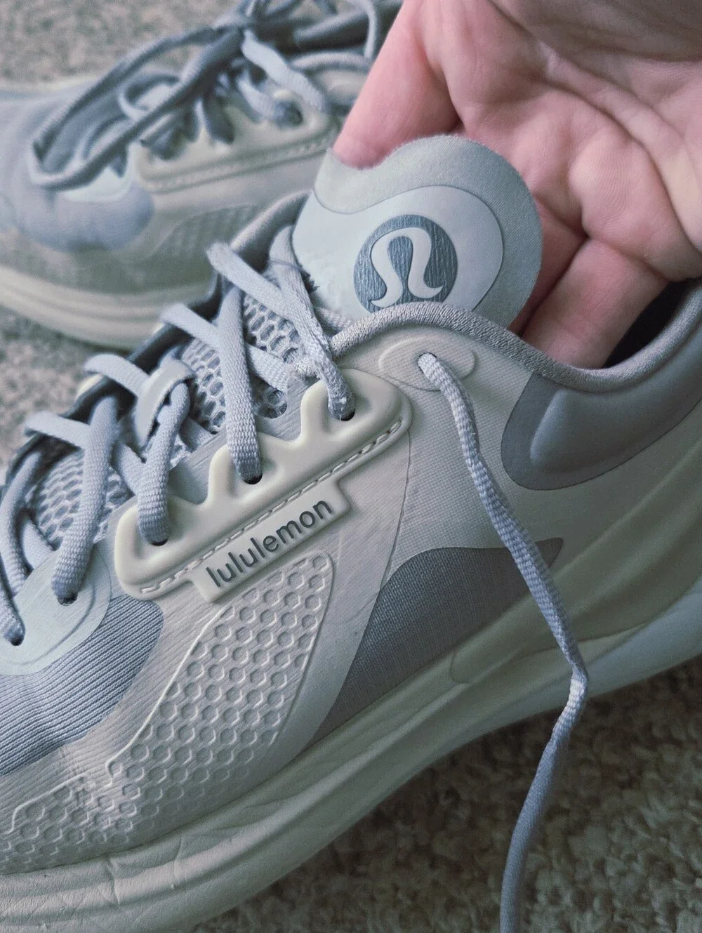 Lululemon Women's Blissfeel Trail‎ Running Shoes Size 8 Baked Clay/ Silver Drop